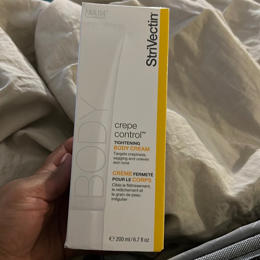 New in Box Strivectin crepe control tightening body cream